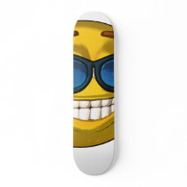 Cool-toon-black Custom Skate Board