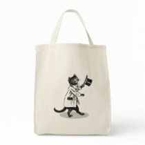 Cool Top Hat Cat bags