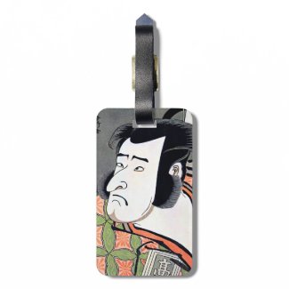 Cool Traditional Oriental Japanese Samurai tattoo Tags For Bags
