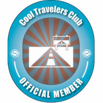 Cool Travelers Club photo sculptures