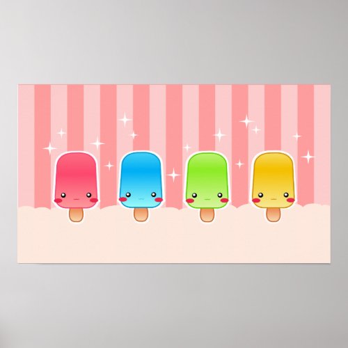 Cool Treats small Poster print