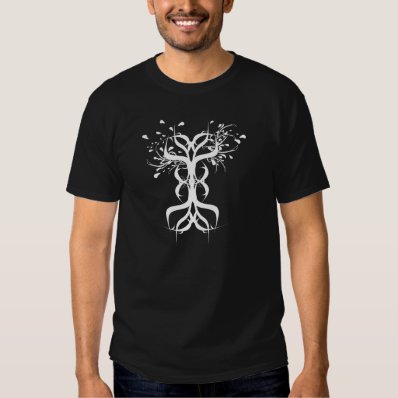 Cool Tribal Tree Art Symbol Unique Branches Design Shirt