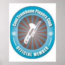 Cool Trombone Players Club Print