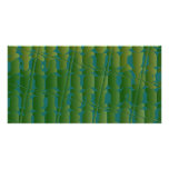 Cool "Tropical Leaves" Pattern photo cards