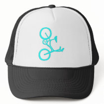 Cool Turquoise Bicycle Products hats by BicycleFun Cool Turquoise Bicycle Products hats
