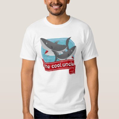 Cool Uncle Shark T-shirt