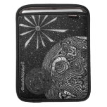 Cool unique black and white Mac Sleeve iPad Sleeve