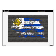 Cool Uruguayan flag design Skins For Laptops