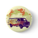 Cool Van buttons by shopstew Cool Van buttons