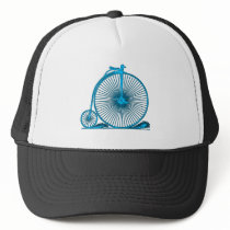 Cool Vintage Bicycle Illustration Products Trucker Hat