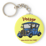 Cool vintage car key chain design