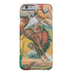 cool vintage cowboy and horse iPhone 6 case