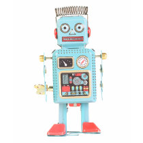 Cool Vintage Retro Chinese Tin Robot T-Shirt
