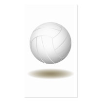 Cool Volleyball  Emblem 1 Business Card Templates