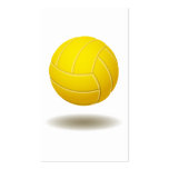 Cool Volleyball  Emblem 2 Business Card Templates