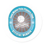 Cool Water Polo Players Club stickers