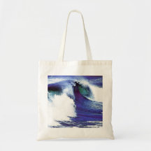 Cool Wave Canvas Bags