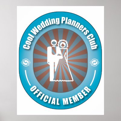 Cool Wedding Planners Club Print