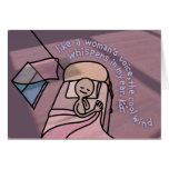 cool whispers. greeting card