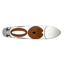 Cool white owl skateboard decks