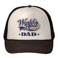 Cool World's Best Dad Gift Mesh Hat