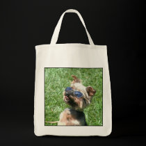 Cool Yorkshire Terrier Tote Bag bags