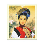 Cool young beautiful chinese prince Guo Jin art Canvas Prints