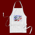 Cool Yule Snowman Apron aprons
