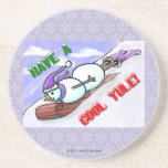 Cool Yule Snowman Coaster coasters
