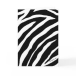Cool Zebra Stripes Note Card cards