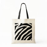 Cool Zebra Stripes Tote Bag tote bags