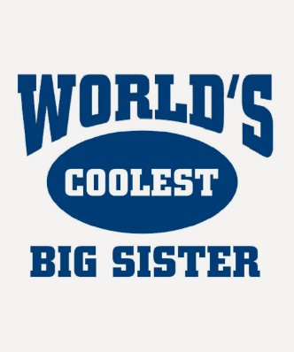 Coolest big sister shirts