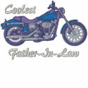 Coolest Biker Father-in-law Embroidered Shirt embroidered shirts by fathersdaytshirts Coolest Biker Father-in-law Embroidered Shirt embroidered shirts