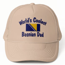 Coolest Bosnian Dad Mesh Hat