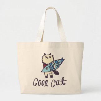 Coolest Cat In The Sea Bag