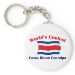 Coolest Costa Rican Grandpa Keychain