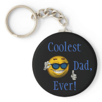 "Coolest Dad, Ever!" [a] Keychains