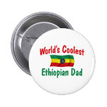 Coolest Ethiopian Dad Pinback Button