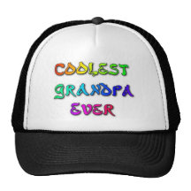 Coolest Grandpa Ever Mesh Hat