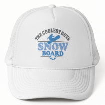 Coolest Guys Snowboard Trucker Hat