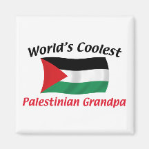 Coolest Palestinian Grandpa Refrigerator Magnets