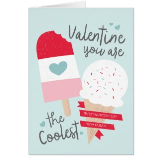 Coolest Valentine Greeting Card