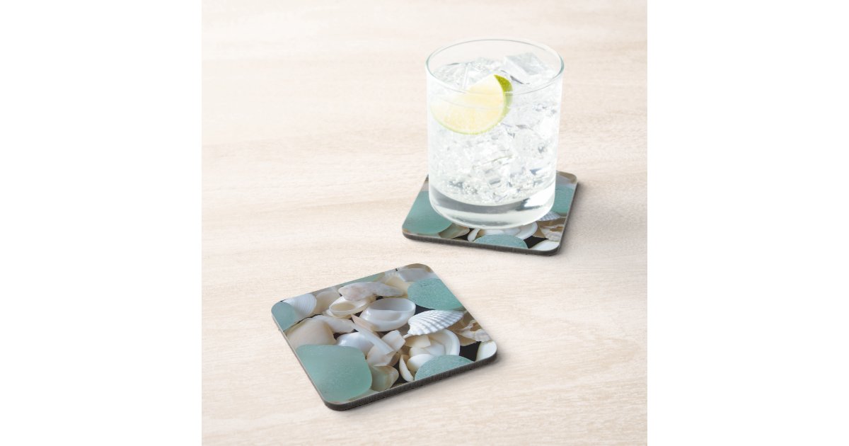 Cooling Glass Beverage Coaster Zazzle