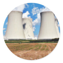 Cooling Towers Of A Nuclear Power Station stickers by lifesphere Cooling Towers Of A Nuclear Power Station stickers