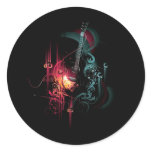 coolmusic3 round stickers