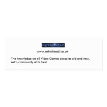cooltext413299112, www.retrohead.co.uk, The kno... business cards by Retrohead cooltext413299112, www.retrohead.co.uk, The kno... business cards