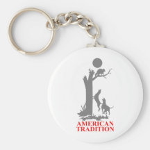 COON HUNTING KEYCHAIN