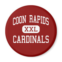 Coon Rapids - Cardinals - High - Coon Rapids magnets by customteamsportswear Coon Rapids - Cardinals - High - Coon Rapids magnets