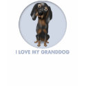 Coonhound (Black and Tan) Granddog shirt