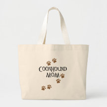 Coonhound Mom Canvas Bag